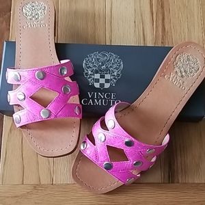 Vince Camuto Leather Sandal